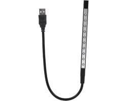 Flexibele USB LED Leeslamp met Zwanenhals voor Laptop en Toetsenbord
