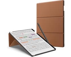 Beschermhoes met Standaard voor 11.8 inch E-Ink Tablet van Premium Leer met Pennenhouder en Auto Slaap/Waak Functie