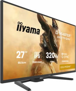 iiyama G-Master GB2791QSU-B1 Gold Phoenix - 27 inch - QHD - IPS - 320 Hz - verstelbaar - HDMI 2.1 - HDR10 — thumbnail 12