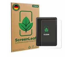 ScreenLeaf - Screenprotector voor Amazon Kindle Paperwhite 2024 Signature Edition (12. Gen.) - Duurzame schermbescherming Folie Beschermfolie transparant 2 Stuks