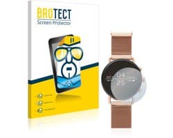 BROTECT - Screenprotector voor Skagen Smartwatch Falster 40mm - Folie Beschermfolie transparant 2 Stuks