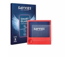 3 Stuks Savvies Screenprotector - geschikt voor PicPak E-Ink Display - beschermfolie glas transparant