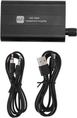 Draagbare Hoofdtelefoonversterker met 3.5mm AUX voor Hoge Impedantie Koptelefoons — thumbnail 4