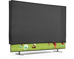 kwmobile tv hoes voor 40" TV cover - Beschermhoes voor televisie - Voor binnengebruik - Tegen vuil en stof - In donkergrijs