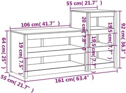 Buitenkeuken Kasten - Keuken Opslag - Tuin Koken - Modulair Ontwerp - 2 Stuks - Zwart — thumbnail 3