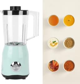 Krachtige Blender - Keukenmachine Foodprocessor - Smoothies Maken - 1500 Watt Vermogen - 15 Liter Kan - Rood — thumbnail 4