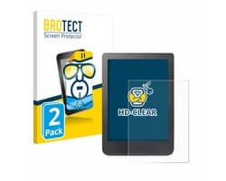 BROTECT - Screenprotector voor Kobo Clara HD (6") / BW / Colour - Folie Beschermfolie transparant 2 Stuks
