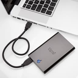 Draagbare Externe SSD 2.5 inch USB 2.0 voor Mac - 512GB Zwart — thumbnail 2
