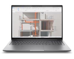"HP Zbook X G1i Intel Core Ultra 7 255H Mobiel werkstation 40,6 cm (16"") WUXGA 32 GB DDR5-SDRAM 1 TB SSD NVIDIA RTX PRO 1000 Blackwell Wi-Fi 7 (802.11be) Windows 11 Pro AI Workstation, AI PC Zilver"