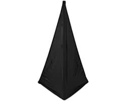 Stofhoes voor Luidsprekerstandaard van Gear4music (Zwart)