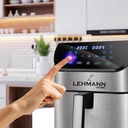 Grote Heteluchtfriteuse 8L met Kijkvenster en LED Touchscreen - 1800W — thumbnail 3