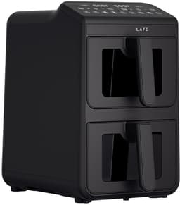 LAFE - Air Fryer - vetvrije friteuse - 2 kamers 5 L, vermogen 2460 W, LCD-display, Dual Fry — thumbnail 2