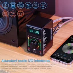 Mini Bluetooth Versterker met USB DAC en Digitale Audio Ingangen — thumbnail 4