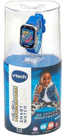 VTech KidiZoom Smartwatch DX4 - Kinderhorloge - 5 tot 14 Jaar - Blauw — thumbnail 5