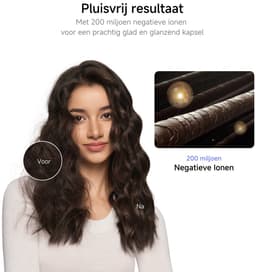 LAIFEN Neo - Haardroger met ionische technologie - 3 warmtestanden - 3 opzetstukken Föhn Shadow Black — thumbnail 5