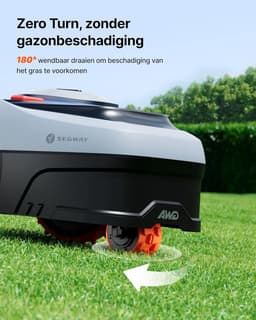 Robotmaaier – Grasmaaier – Automatische Maaier – Tuinmaaier – Robot Grasmaaier – Driewielaandrijving – Maait Hellingen Tot 45% — thumbnail 3