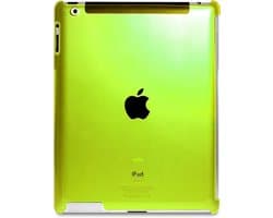 Transparante Beschermhoes Achterkant voor iPad en iPad 2 Groen