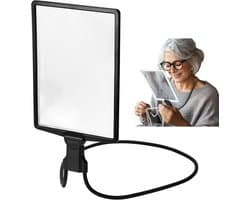 Vergrootglas om te lezen met LED-verlichting en nekkoord voor senioren
