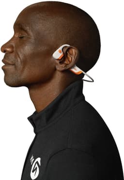 Shokz OpenRun Pro 2 EK Open-ear Sporthoofdtelefoon – Bone Conduction – IP55 water- en zweetbestendigheid – Eliud Kipchoge Edition – Oranje/Wi — thumbnail 2