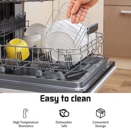 2-Pack Airfryer Rek voor Dual Zone Air Fryer - Dehydrator Rekken - Roestvrij Staal - Airfryer Accessoires — thumbnail 2