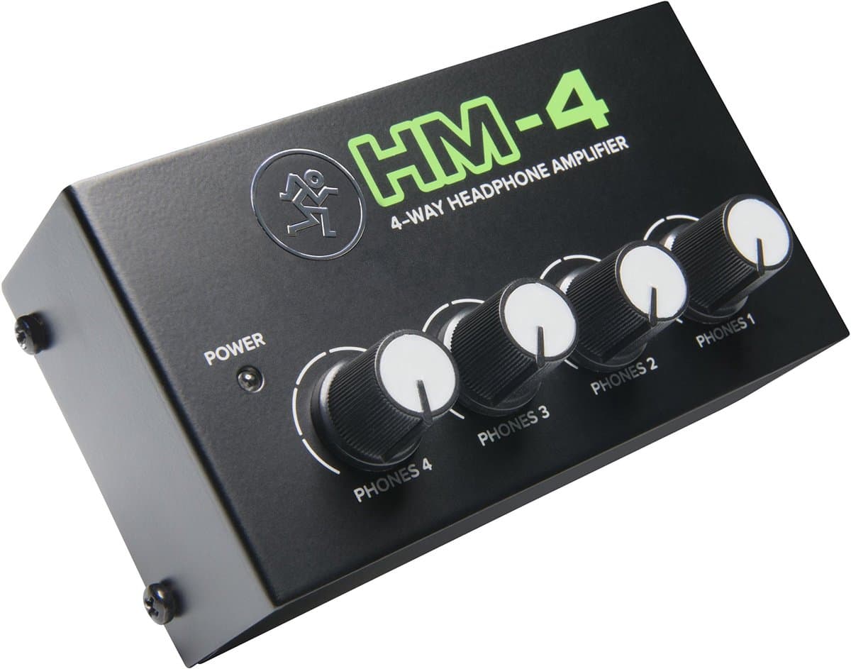 Mackie HM-4 Koptelefoonversterker – Zwart — afbeelding 1