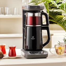KARACA- Caysever Robotea Pro- 4 in 1- Engelse Versie - Theemaker-Space Grey-Sprekende Automatische waterkoker en filterkoffiezetapparaat, 2500 W, space gray, theemaker, ZONDER BLUETOOTH — thumbnail 3