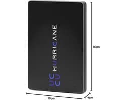 RFWR® 1TB Externe Harde Schijf 2,5" USB-C - Draagbare Opslag voor Foto's, TV, Laptop, PS4, PS5 en Xbox - Compatibel met Windows, Mac en Linux