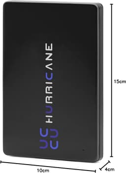 RFWR® 1TB Externe Harde Schijf 2,5" USB-C - Draagbare Opslag voor Foto's, TV, Laptop, PS4, PS5 en Xbox - Compatibel met Windows, Mac en Linux — thumbnail 1