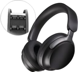 kwmobile band geschikt voor Sennheiser QC Ultra / QuietComfort Ultra - Koptelefoonband in zwart - Zachte hoofdband voor hoofdtelefoon — thumbnail 4