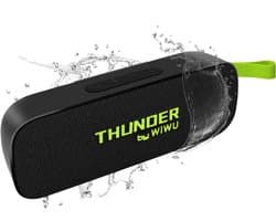 WIWU H2 Draagbare & party speaker Draadloze stereoluidspreker Zwart 10 W