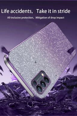 Allecto Plus - Slimme siliconen TPU hoes voor Oppo Find X3 Lite - Blauw, schokbestendig, krasbestendig — thumbnail 3