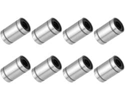 Allecto Plus - 8 stuks Lineaire Beweging Kogellager voor 3D-printer en Graveermachine - Accessoires - LM6UU 6mm.