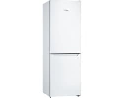 Bosch KGN33NWEB - Serie 2 - Koelkast - Koel-vriescombinatie - 176 cm x 60 cm - Total No Frost: Nooit meer ontdooien - Perfect Fit: zet je koelkast strak tegen de wand of in een nis -Wit — afbeelding 1