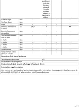 1 deurs koelkast 54cm 198l wit - beko - BLSA210M3SN — thumbnail 8
