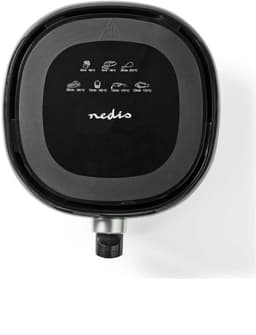 Nedis Airfryer – 3L – Heteluchtfriteuse – Gezond Frituren – Tijdschakelaar – Analoog – Compact – Zwart — thumbnail 10