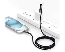 Tech-Protect Usb-C-Kabel Voor Auto Pd100W/5A Voor Telefoons Laptop 100Cm