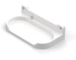 Wandhouder compatibel met Google Nest Hub (2e generatie) – Muurbeugel / wall mount – Wit – Standaard houder voor smart display