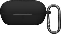 kwmobile cover voor oordopjes case - geschikt voor Sony WF-C710N - Trendy beschermhoes draadloze oordopjes in zwart — thumbnail 1