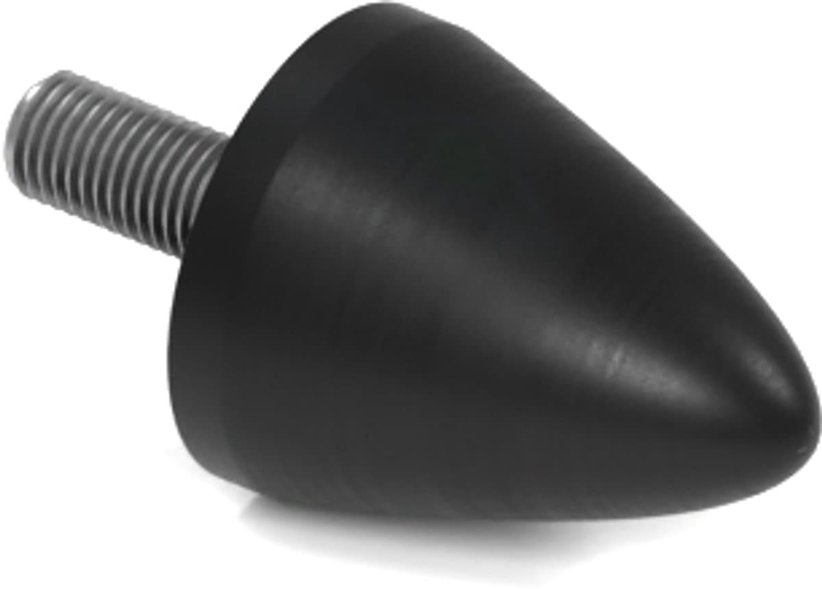Rubbermagazijn - Parabool demper Type KP/D 30x36mm - M8 - Set 10 stuks — afbeelding 1
