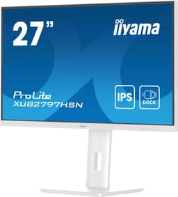 iiyama ProLite XUB2797HSN-W2 68,6 cm IPS-technologiepaneel met USB-C dock en RJ45 (LAN) — thumbnail 4