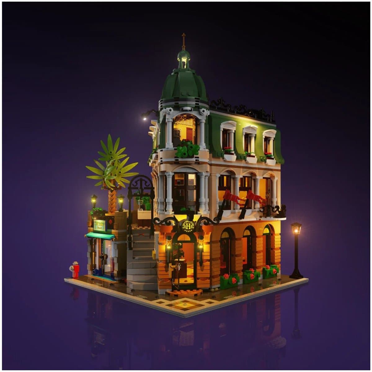 LMB 2.0 - Verlichtingsset geschikt voor LEGO® Boutique Hotel 10297 — afbeelding 1