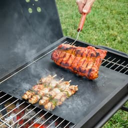Pack Roestvrijstalen vouwbarbecue voor houtskool en Grillmat voor Oven en Barbecue InnovaGoods — thumbnail 5