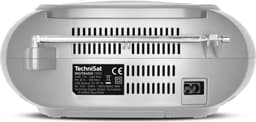 TechniSat DIGITRADIO 1990 - Stereo-boombox met DAB+/FM-radio en CD-speler (Bluetooth-audiostreaming, hoofdtelefoonaansluiting, USB, AUX in, oplaadfunctie, klok, 2 x 1,5 watt uitgangsvermogen) — thumbnail 3