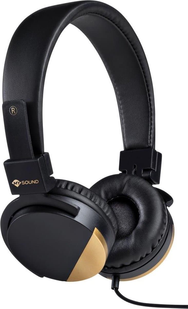 Meliconi MySound Speak Metal Headset Bedraad Hoofdband Oproepen/muziek Zwart — afbeelding 1