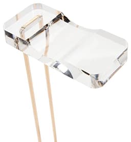 Acryl Hoofdtelefoon Stand met Gouden Hardware - Kantoor Accessoires — thumbnail 5