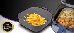 XL Siliconen Airfryer Inzet - Herbruikbaar & Hittebestendig — thumbnail 2