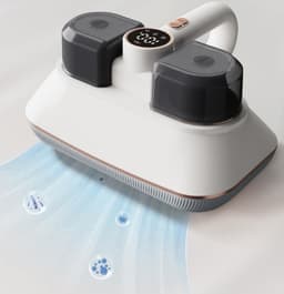 Huisstofmijt Stofzuiger - Tapijt Reiniger - Bank & Matras Reiniger - HEPA Filter - Draadloos - Bed Reiniger Stofzuiger - Bacterie, Mijt & Schimmel Bestrijder — thumbnail 2
