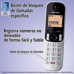 Digitale draadloze telefoon met 2 handsets, beller-identificatie, blokkering en handsfree functie — thumbnail 4