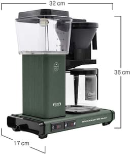 Moccamaster KBG Select - Filterkoffiezetapparaat - Forest Green - 5 jaar garantie — thumbnail 2