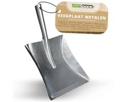 Metalen Veegplaat voor Binnen en Buiten | Duurzame Stoffer en Blik voor Efficiënt Vegen